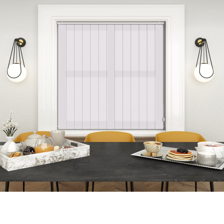 Twill Snowdrop Replacement Vertical Blind Slats