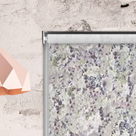 Watercolour Floral Lilac Roller Blinds Product Detail