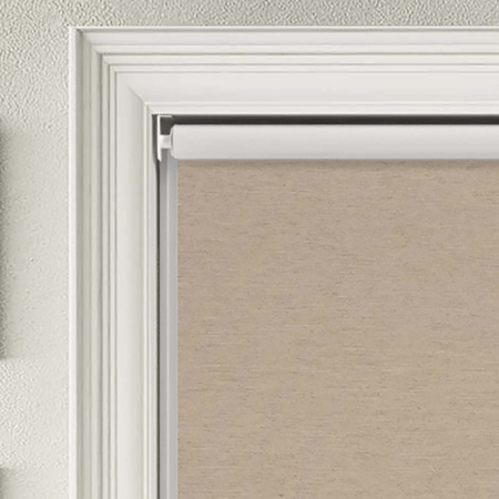Weave Blackout Sand Electric Roller Blinds Product Detail