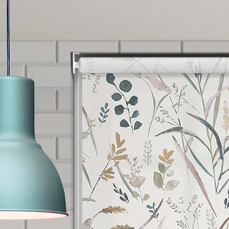 Wildflower Autumn Electric Roller Blinds Product Detail