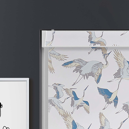 Wildfowl Sky Electric Pelmet Roller Blinds Product Detail