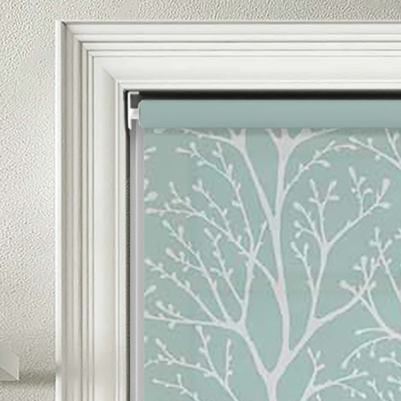 Woodland Pistachio Electric Roller Blinds Product Detail