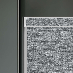 Ami Charcoal Electric No Drill Roller Blinds Product Detail