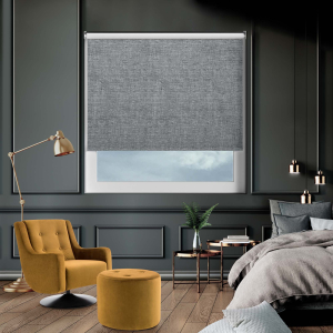Ami Charcoal Electric Roller Blinds