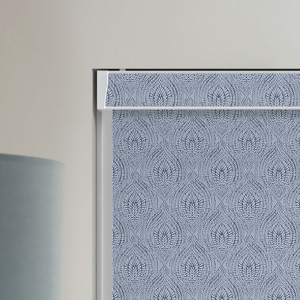 Anne Denim Electric No Drill Roller Blinds Product Detail