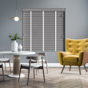 Ash with Cotton Tape Wood Venetian Blinds