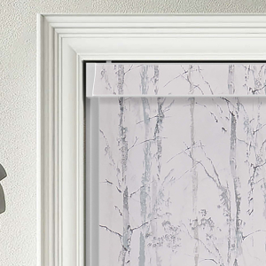 Aspen Silver Electric No Drill Roller Blinds Product Detail