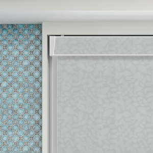 Ava Hint of Blue Electric Pelmet Roller Blinds Product Detail