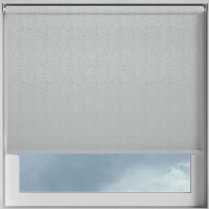 Ava Hint of Blue Electric Roller Blinds Frame