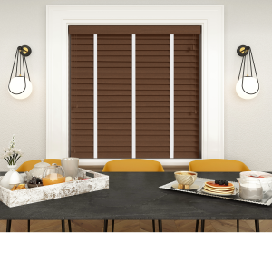 Bali with Cotton Tape Wood Venetian Blinds