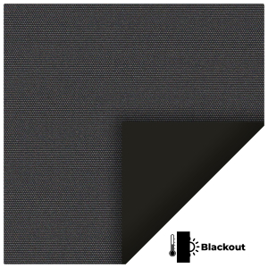 Bedtime Black Replacement Vertical Blind Slats Fabric Scan