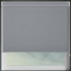 Bedtime Cathedral Grey Electric No Drill Roller Blinds Frame
