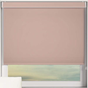 Bedtime Hint of Pink No Drill Blinds Frame
