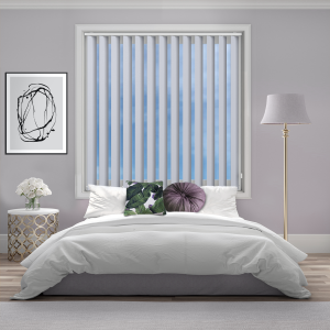 Bedtime Lilac Replacement Vertical Blind Slats Open