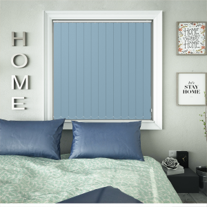 Bedtime Wedgewood Blue Replacement Vertical Blind Slats