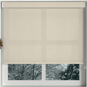 Bess Cream Electric No Drill Roller Blinds Frame