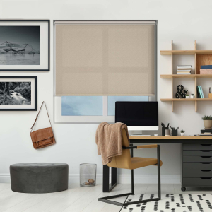 Bess Sand Electric Roller Blinds