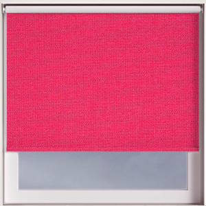 Blackout Thermic Cerise Electric Roller Blinds Frame