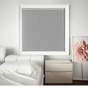 Blackout Thermic Grey Replacement Vertical Blind Slats