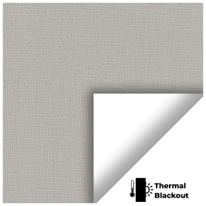 Blackout Thermic Grey Cordless Roller Blinds Scan