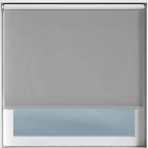 Blackout Thermic Grey Electric Roller Blinds Frame