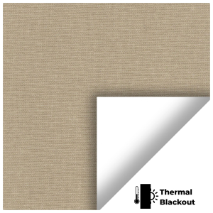 Blackout Thermic Hessian Electric Roller Blinds Scan