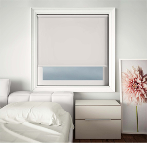 Blackout Thermic Optic White Cordless Roller Blinds