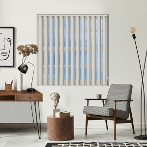 Cameron Sand Replacement Vertical Blind Slats Open