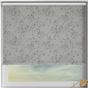 Cape Tulip Silver Electric Roller Blinds Frame