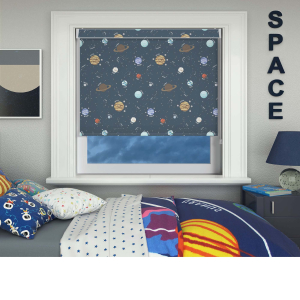 Celestial Adventure Electric No Drill Roller Blinds