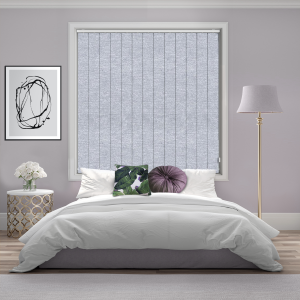 Cody Shimmer Silver Replacement Vertical Blind Slats