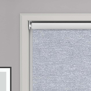 Cody Shimmer Silver Electric Roller Blinds Product Detail
