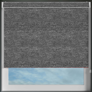 Cody Slate Grey Electric No Drill Roller Blinds Frame