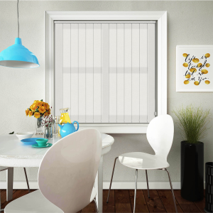 Couture White Replacement Vertical Blind Slats