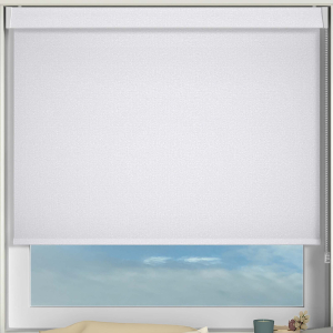 Eden Bright White Electric No Drill Roller Blinds Frame