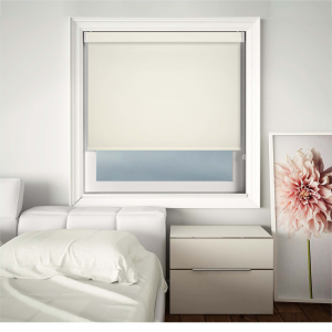 Eden Soft White Electric No Drill Roller Blinds