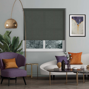 Glisten Onyx Electric Roller Blinds
