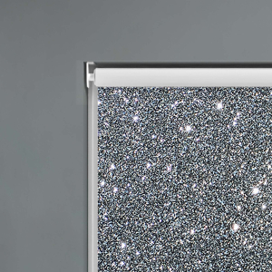 Gunmetal Grey Glitter Roller Blinds Product Detail