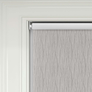 Hollow Grey Electric Roller Blinds Product Detail