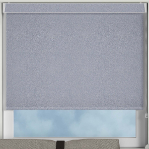 Jean Blue Electric No Drill Roller Blinds Frame