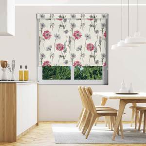 Jen Cerise Electric No Drill Roller Blinds