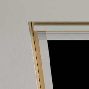 Jet Black Axis 90 Roof Window Blinds Detail