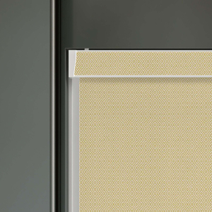 Jewel Mustard Electric No Drill Roller Blinds Product Detail
