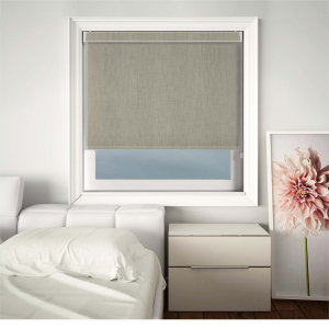 Lilliani Beige Electric No Drill Roller Blinds