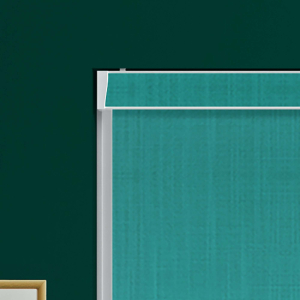 Linen Teal Electric No Drill Roller Blinds Product Detail