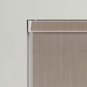 Linen Truffle Electric No Drill Roller Blinds Product Detail