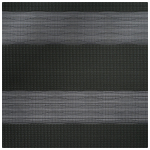 Lula Black Electric Day and Night Blind Fabric Scan