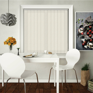 Lumi White Replacement Vertical Blind Slats