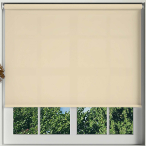 Luxe Beige Electric Roller Blinds Frame