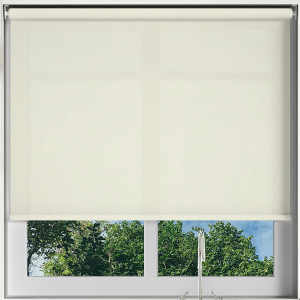 Luxe Calico Electric Roller Blinds Frame